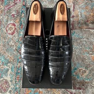 Mezlan Calvino Alligator Loafer